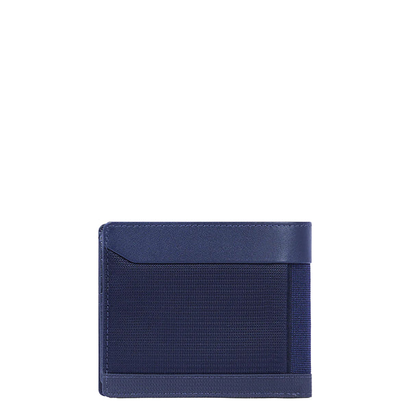 Piquadro - Portafoglio con portadocumenti RFID in tessuto ric | Italystation.com Shop Now at italystation.com