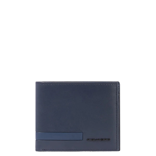 Piquadro - Portafoglio con porta documenti RFID - PU4188S133R - BLU