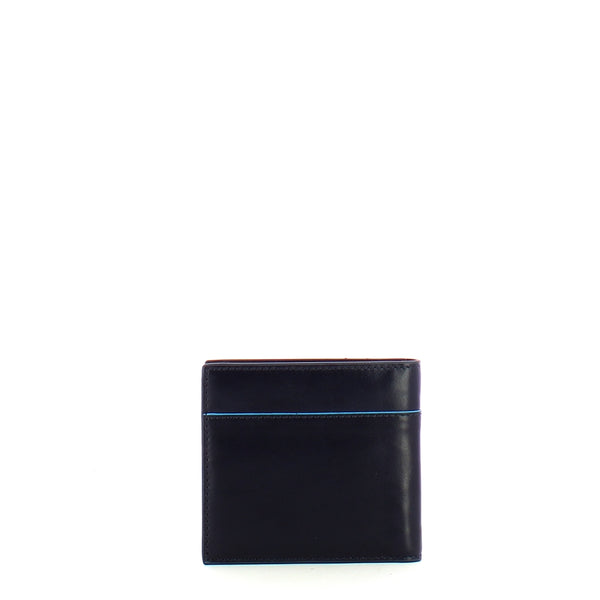 Piquadro - Portafoglio con porta Dollari 藍色方形改造 - PU1666B2VR - BLU