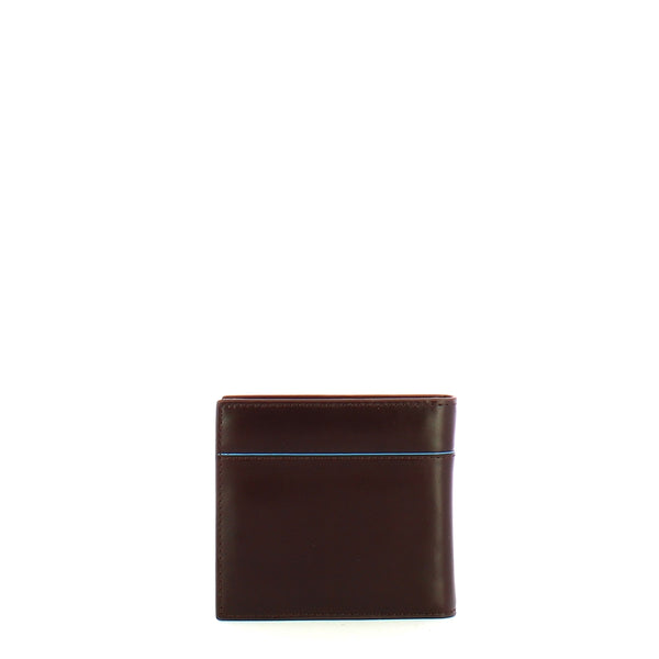 Piquadro - Portafoglio con porta Dollari Blue Square Revamp - PU1666B2VR - MOGANO