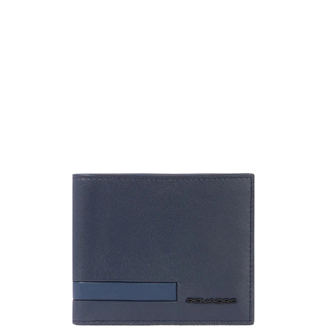 Piquadro - Portafoglio con porta ID 可移動 RFID - PU3891S133R - BLU