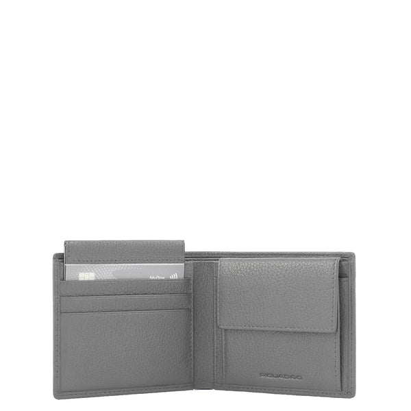 Piquadro - Portafoglio con porta ID Modus Special RFID - PU4188MOSR - GRIGIO