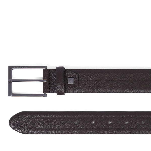 Piquadro - Cintura in pelle 35 mm Carl - CU6326S129 - TESTA/DI/MORO