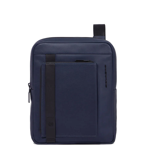 Piquadro - borsello porta tablet david - ca1816s130 - blu | Italystation.com - Shop Now at italystation.com