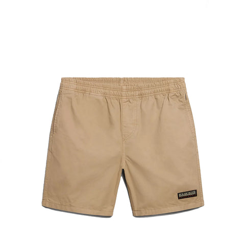 Napapijri - boyd beige cornstalk bermuda shorts - np0a4hou - | Italystation.com - Shop Now at italystation.com