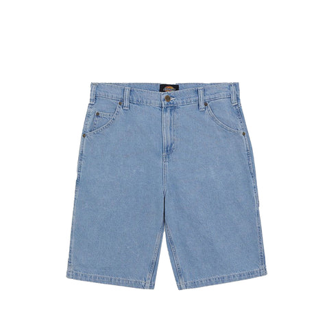 Dickies - Jeans Shorts Garyville Vintage Aged Blue - DK0A4XCK - VINTAGE/AGED/BLUE