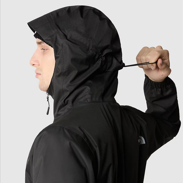 The North Face - Quest TNF Black Jacket with hood NF0 | Italystation.com Shop Now at italystation.com
