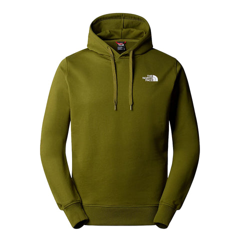 The North Face - Felpa con cappuccio Light Drew Peak Forest Olive - NF0A2S57 - FOREST/OLIVE