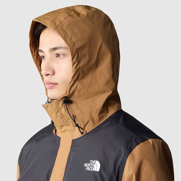 The North Face - Giacca Antora Utility Brown TNF Black - NF0A7QEY - UTILTYBN/TNFBLK