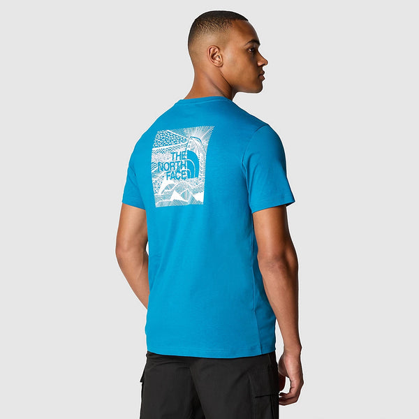 The North Face - T-Shirt Redbox Celebration Adriatic Blue - NF0A87NV - ADRIATIC/BLUE