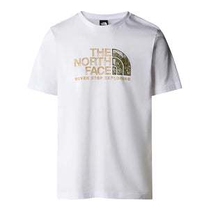 The North Face - T-Shirt Rust 2 TNF White - NF0A87NW - TNF/WHITE