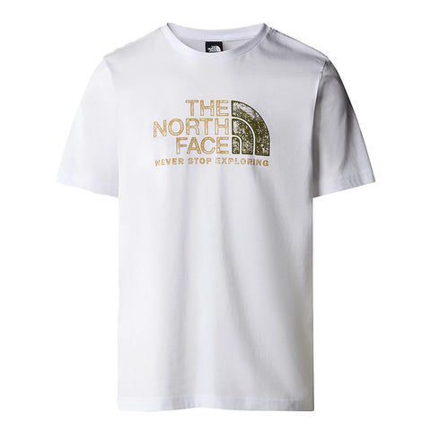 The North Face - T-Shirt Rust 2 TNF White - NF0A87NW - TNF/WHITE