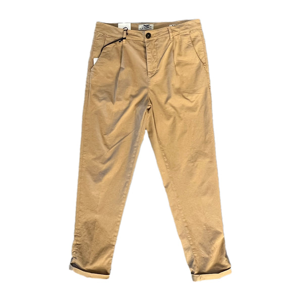 Clarks - Pantaloni Alfred Chino Pinces Khaki - ALFRED-T095 - KHAKI