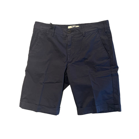 Clark - bermuda harold chino regular navy blue - harold-t082 - n | Italystation.com - Shop Now at italystation.com
