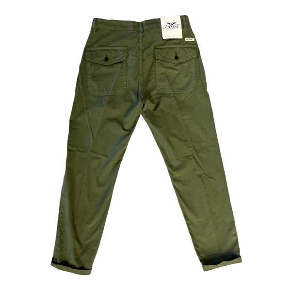 Clarks - Pantaloni Wayne Fatigue Army Green - WAYNE-T010 - ARMY/GREEN