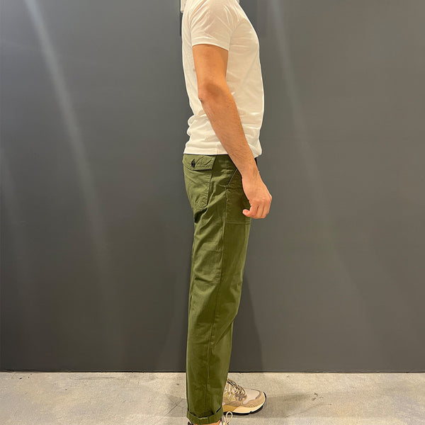 Clarks - Pantaloni Wayne Fatigue Army Green - WAYNE-T010 - ARMY/GREEN