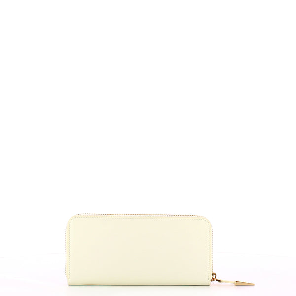 Ga��lle - Portafoglio in similpelle saffiano Zip Around Bianco | Italystation.com Shop Now at italystation.com