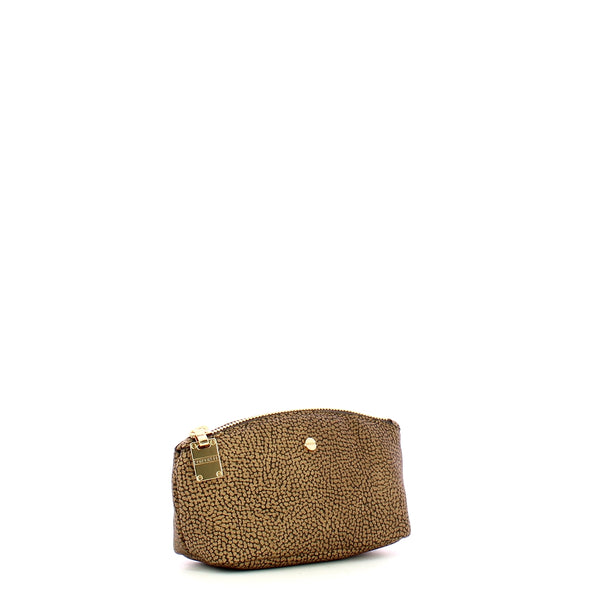 Borbonese - Small Cosmetic Case OP Naturale - 902017AR6 - OP/NATURALE