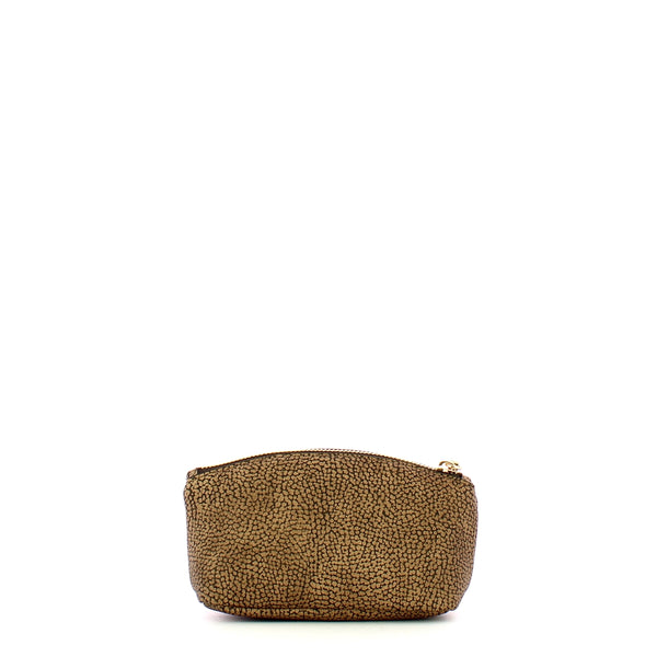 Borbonese - Small Cosmetic Case OP Naturale - 902017AR6 - OP/NATURALE