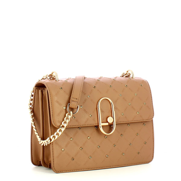 Liu Jo - Borsa a tracolla con strass Nuez - AF3426E0059 - NUEZ