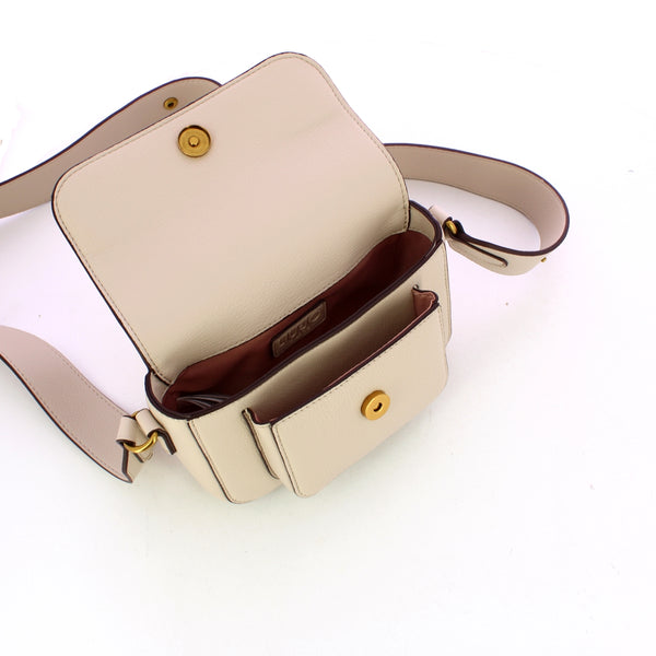 Liu Jo - Mini borsa a tracolla con catena Coffee Milk - AF3182E0027 - COFFEE/MILK