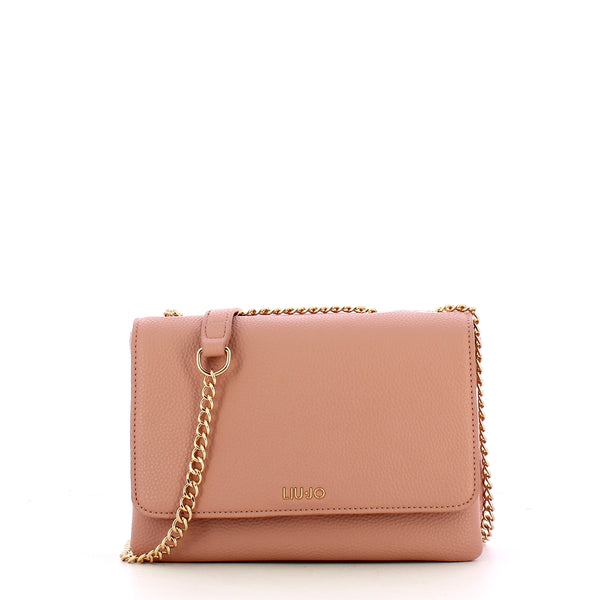 Liu Jo - Borsa a tracolla ecosostenibile Soft Peach - AF3379E0086 - SOFT/PEACH