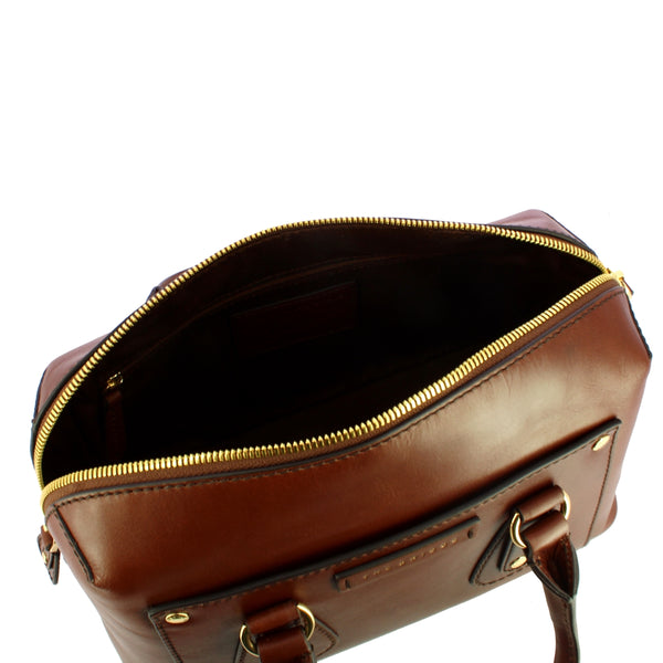 橋 - Borsa a mano Cecilia Marrone - 4427237T - MARRONE/14/ORO