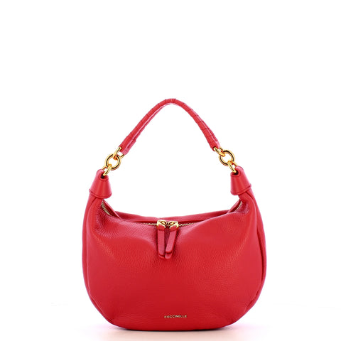 Coccinelle - Hobo Bag Maelody Small Cranberry - M5F130201 - CRANBERRY