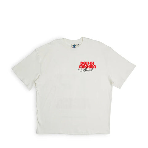 Deus Ex Machina - T-Shirt Caution Tee Vintage White - DMP241275E - VINTAGE/WHITE