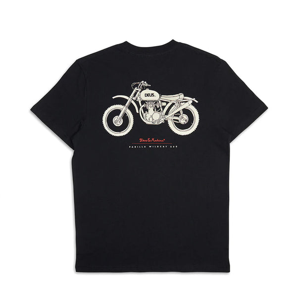 Deus Ex Machina - T-Shirt Classic Parilla Black - DMP241438A - BLACK
