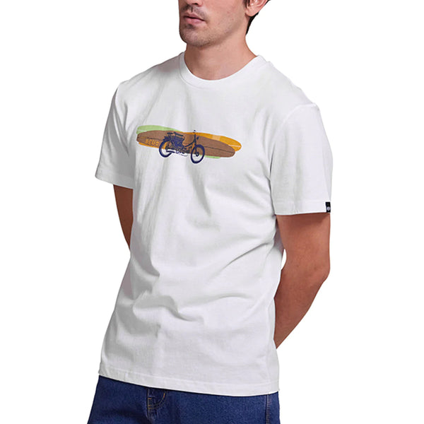 Deus Ex Machina - T-Shirt Seasider White - DMP241438B - WHITE