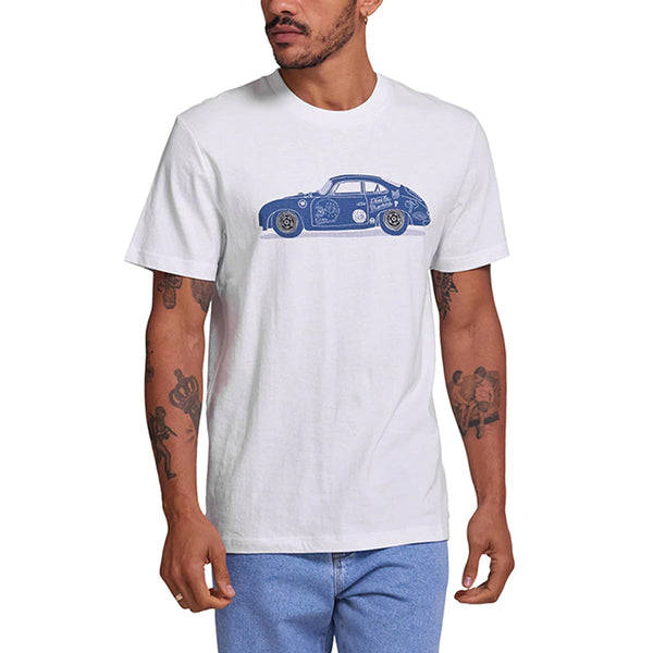 Deus Ex Machina - T-Shirt Porsche 356 White - DMP241438C - WHITE