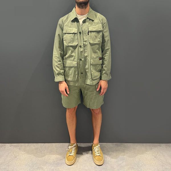 Deus Ex Machina Deus ex machina - camicia og 107 cordura oil green - d | Italystation.com - Shop Now at italystation.com