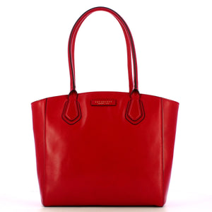 The Bridge - Shopping Bag Costanza - 04255301 - ROSSO/CILIEGIA/ABB./ORO