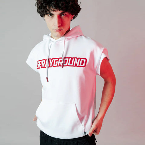 Sprayground - Felpa Tanktop White - SP435 - WHITE | Italystation.com - Shop Now at italystation.com