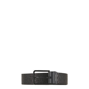 Armani Exchange - Cintura 雙面皮爾黑灰色 30 毫米 - 9513252F800 - 黑色/灰色