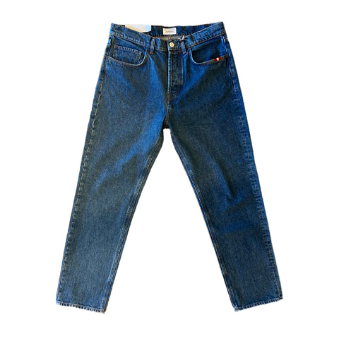 Amish - jeans jeremiah straight denim - amu042d4690111 - denim | Italystation.com - Shop Now at italystation.com