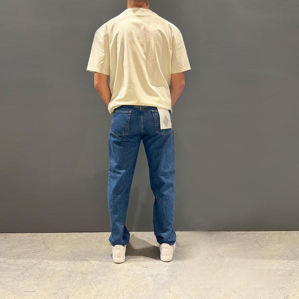 Amish - jeans jeremiah straight denim - amu042d4690111 - denim | Italystation.com - Shop Now at italystation.com
