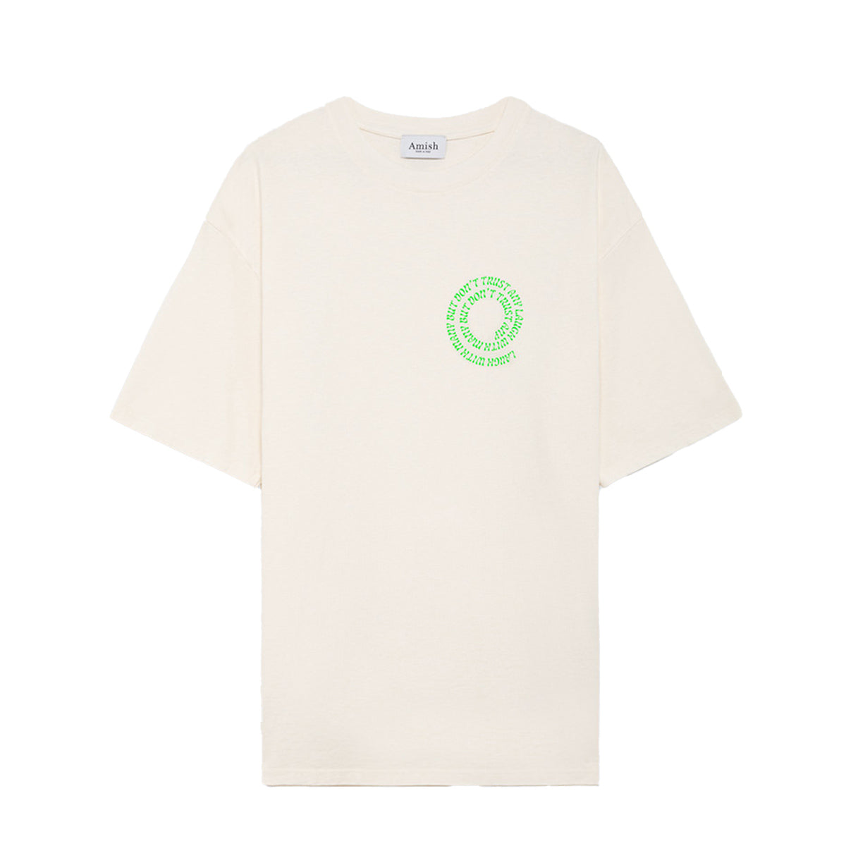 Amish - T-Shirt Cactus Off White - AMU077CE681772 - OFF/WHITE