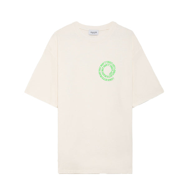 Amish - T-Shirt Cactus Off White - AMU077CE681772 - OFF/WHITE