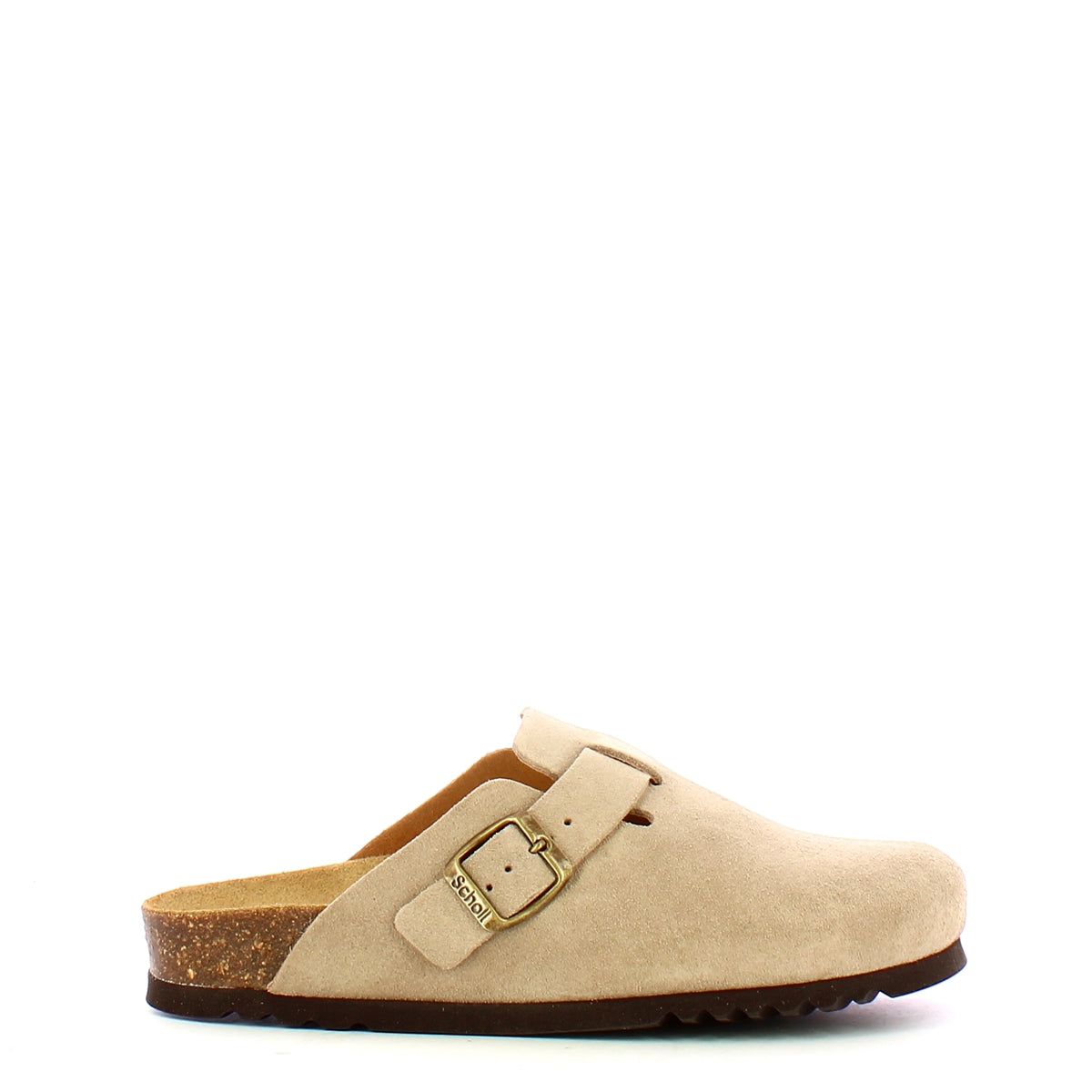 Scholl - zoccolo fae dark beige - sl.f300582361 - dark/beige | Italystation.com - Shop Now at italystation.com