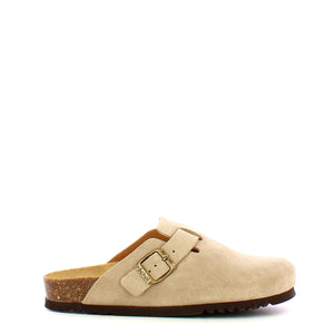 Scholl - zoccolo fae dark beige - sl.f300582361 - dark/beige | Italystation.com - Shop Now at italystation.com