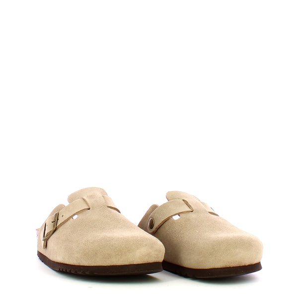 Scholl - zoccolo fae dark beige - sl.f300582361 - dark/beige | Italystation.com - Shop Now at italystation.com