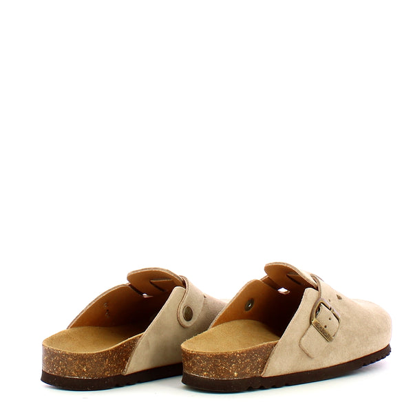 Scholl - zoccolo fae dark beige - sl.f300582361 - dark/beige | Italystation.com - Shop Now at italystation.com