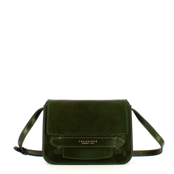 The Bridge - Lucrezia S Crossbody Bag - 04192001 - TIROLO/ABB./ORO