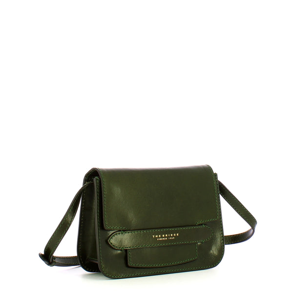 The Bridge - Lucrezia S Crossbody Bag - 04192001 - TIROLO/ABB./ORO