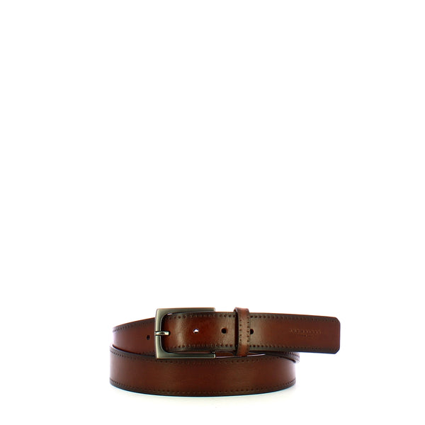 The Bridge - Brunelleschi 35mm Marrone Belt - 0344131R - MARRONE/TB/RUT.SC.OPACO
