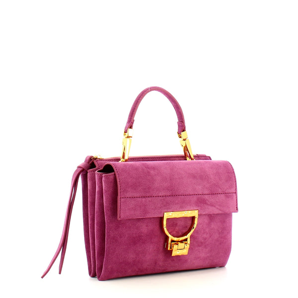 Coccinelle - Minibag Arlettis Suede Droplet Pulp Pink - PL655B701 - PULP/PINK