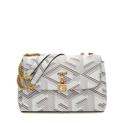 Guess - tracolla montreal g cube stone logo - hwsa8756210 - ston | Italystation.com - Shop Now at italystation.com