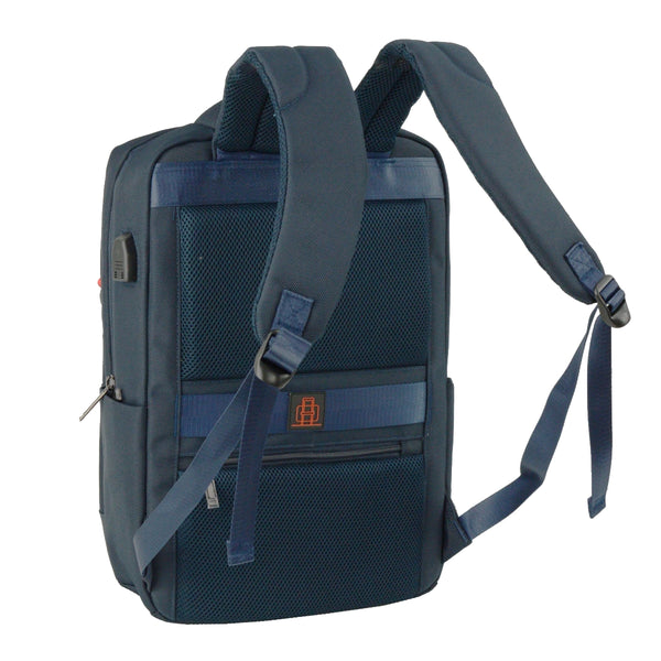 Aeronautica Militare - Laptop Backpack Bolt Blue - AM495 - BLUE